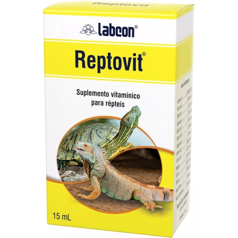 Alcon Labcon Reptovit 15ml - Suplemento Vitamínico em Oferta na Shopee