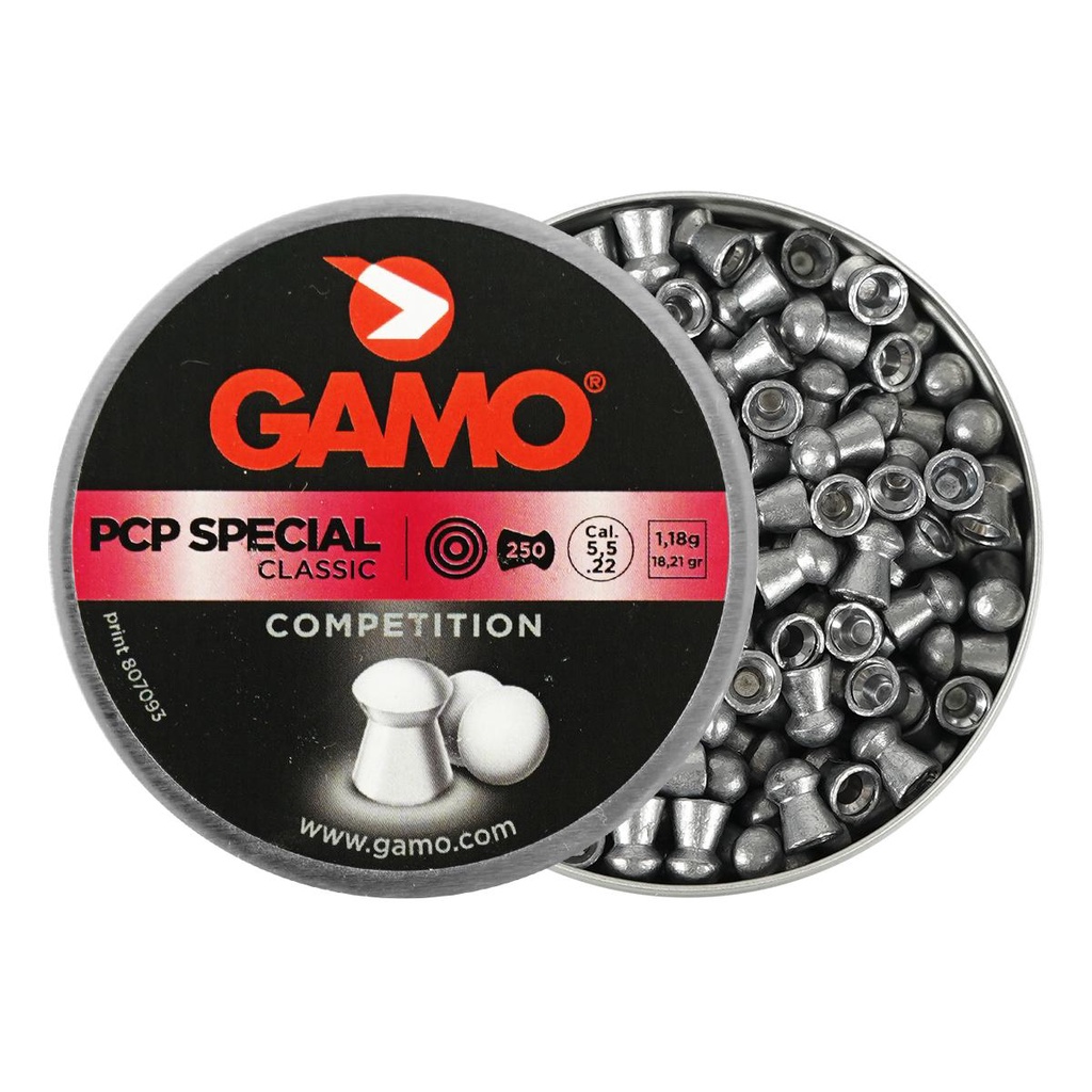 Chumbinho 5.5mm 250un. Gamo Pcp Special Classic