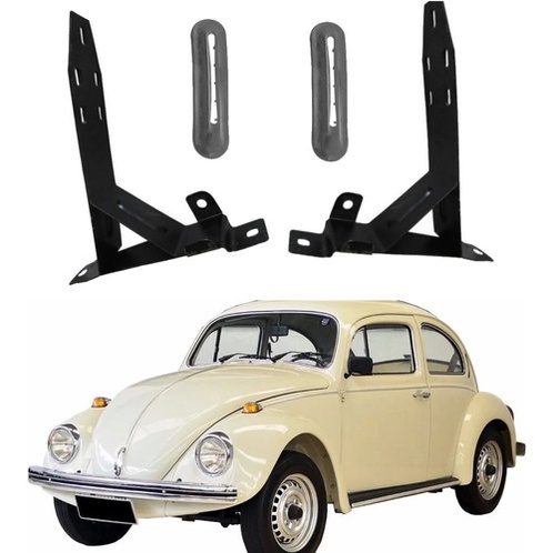 Suporte Parachoque Dianteiro C/ Borrachas Fusca 1971 A 1979 em Oferta na Shopee