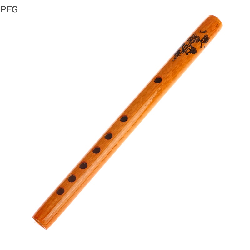PFG 1Pc Flauta De Bambu Tradicional Chinesa De 6 Furos Vertical Para Iniciantes FG