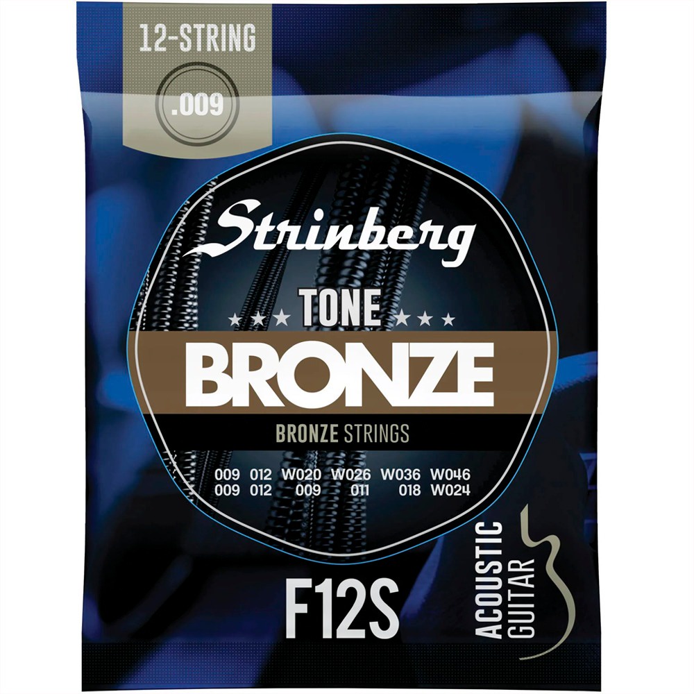 Encordoamento Strinberg Para Violão F12S - 12 Cordas em Oferta na Shopee