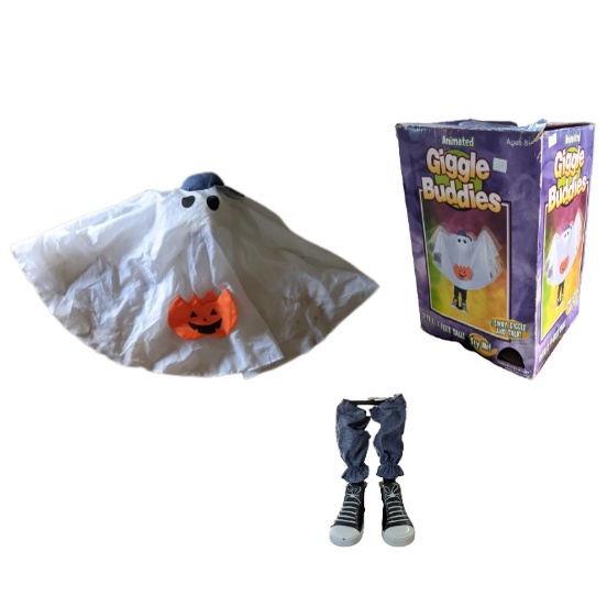 Boneco Fantasma Giggle Buddies animated- leia