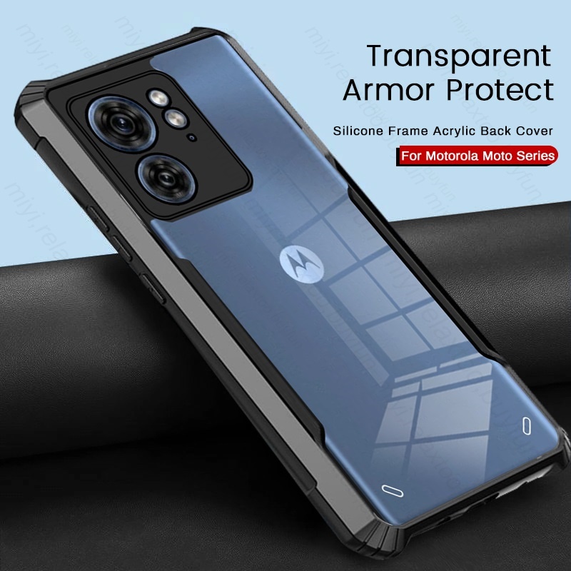 Para Motorola Moto G84 G53 G73 G42 G32 G23 G14 G13 E22s Edge 50 Pro 30 Ultra Case Airbags Caixa À Prova De Choque 20 Proteção Da Lente Câmera Traseira Do Transpersor