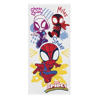 Toalha Felpuda Algodão Estampa Spidey Infantil Lepper