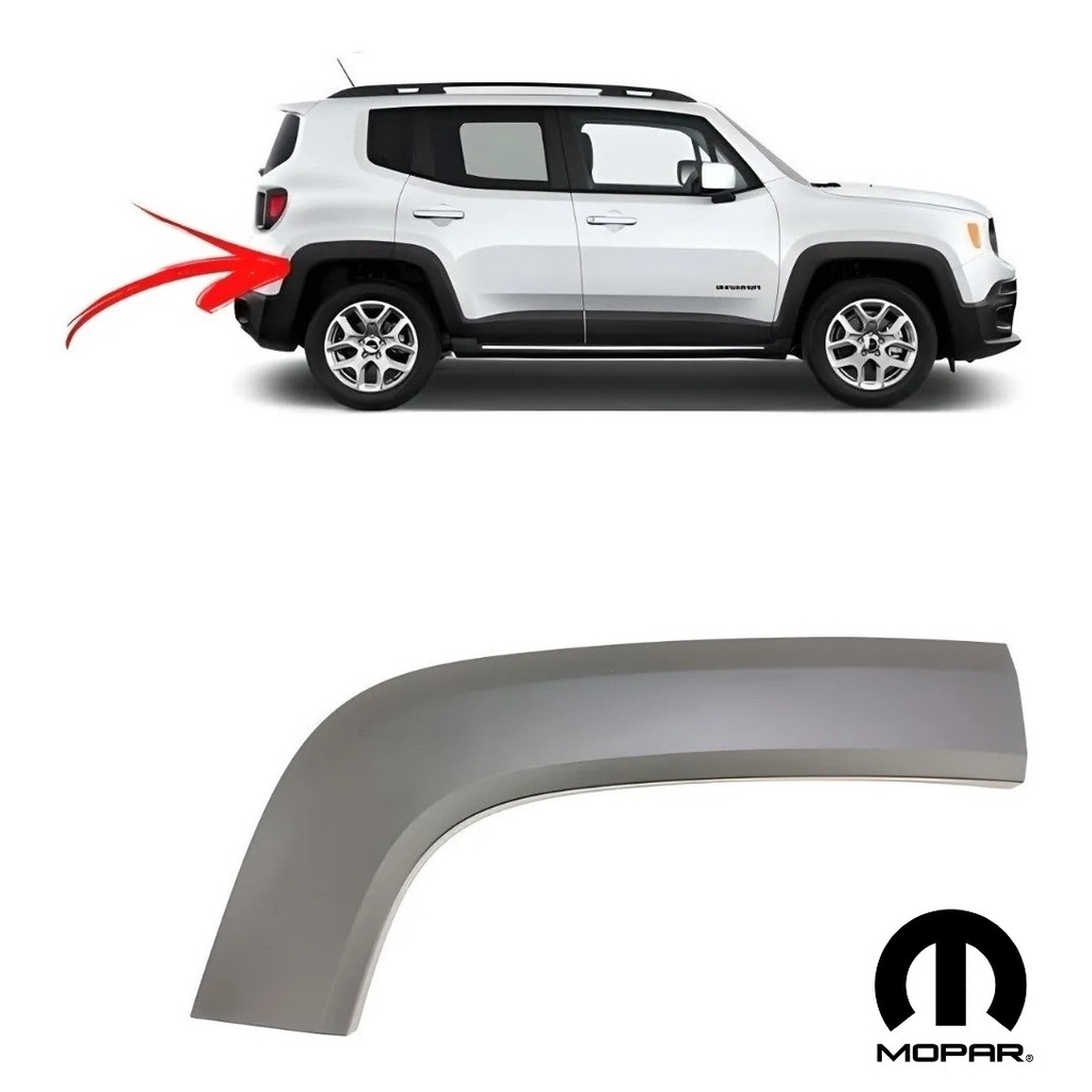 Moldura Paralama Traseiro Direito Jeep Renegade 15/21