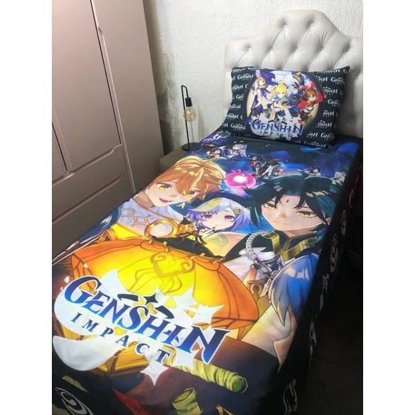 Colcha Cobre Cama Genshin Impact venda no atacado e varejo