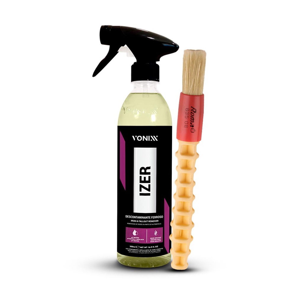 Kit Limpeza Automotiva - Izer + Pincel
