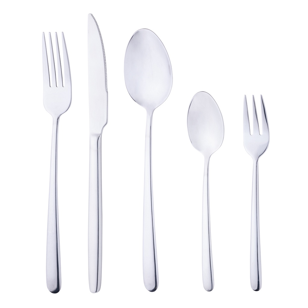 Faqueiro Aço Inox Viena 30 Peças Com Estojo Gift Box