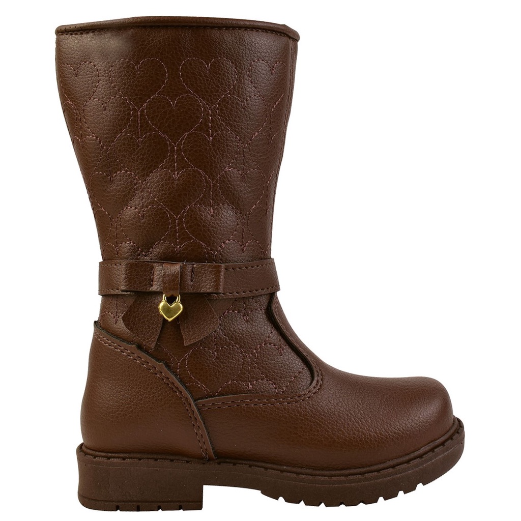 Bota Montaria Infantil Baby Menina Grugui Matêlasse Zíper