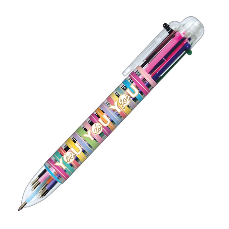 Caneta esferográfica 0.7mm Be Nice com 6 cores Tilibra em Oferta na Shopee