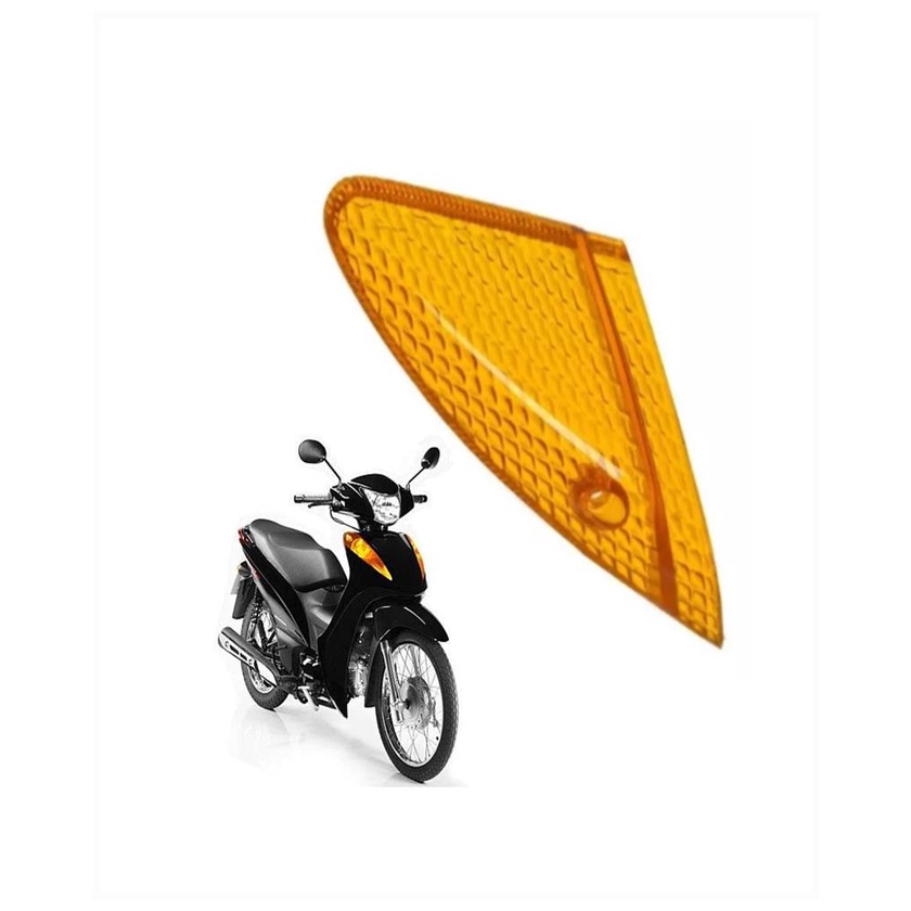 Lente Pisca Dianteiro Esquerdo Amarelo Honda Biz 100 - Spare Parts and Accessories for Vehicles