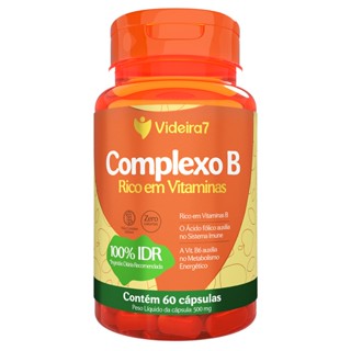 Complexo B 100% IDR - 60 CÁPSULAS