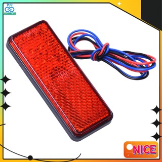 Luz De Freio LED De Motocicleta Refletor Parada Traseira 12V