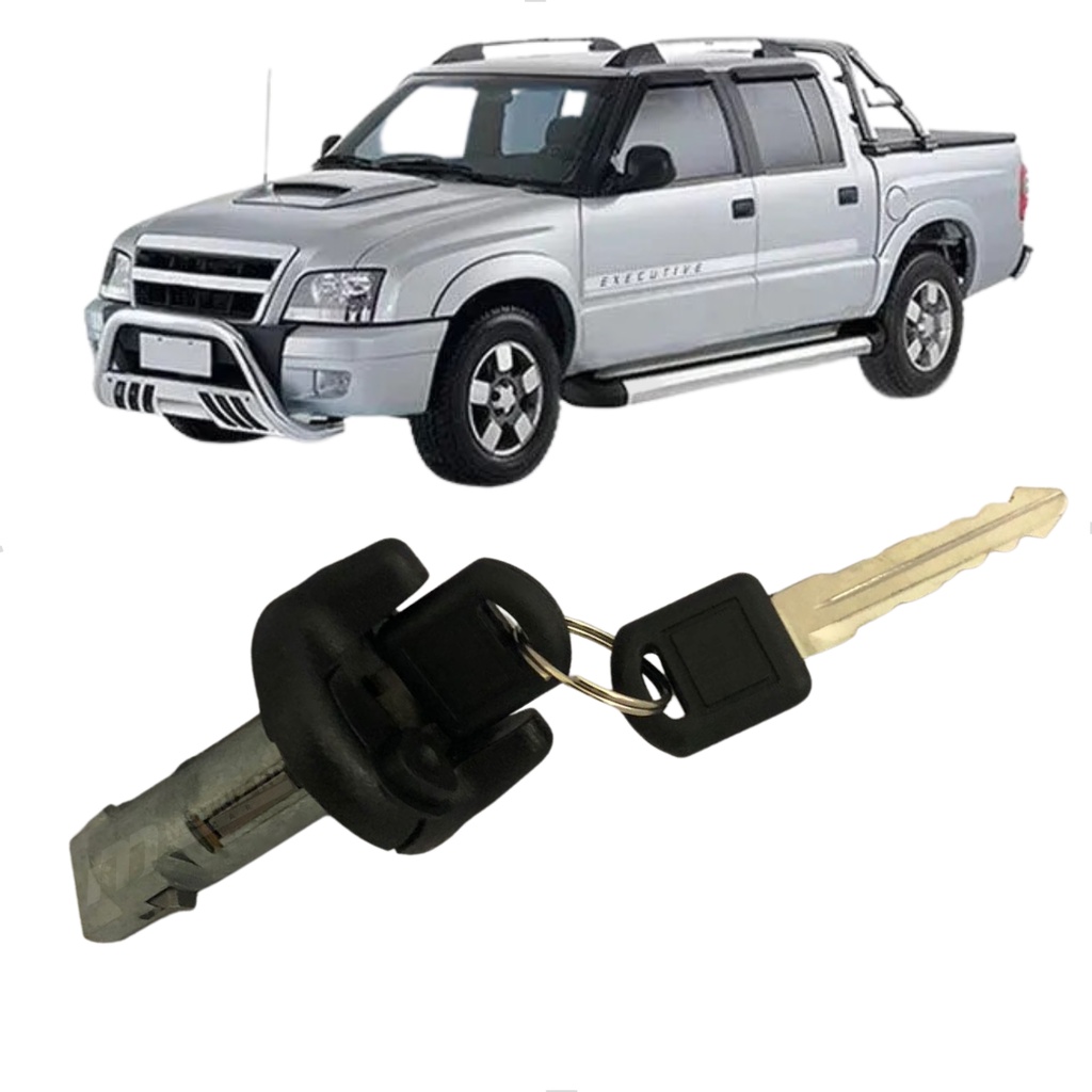 Cilindro Miolo Ignição S10 1995 Até 2012 Com Chaves em Oferta na Shopee