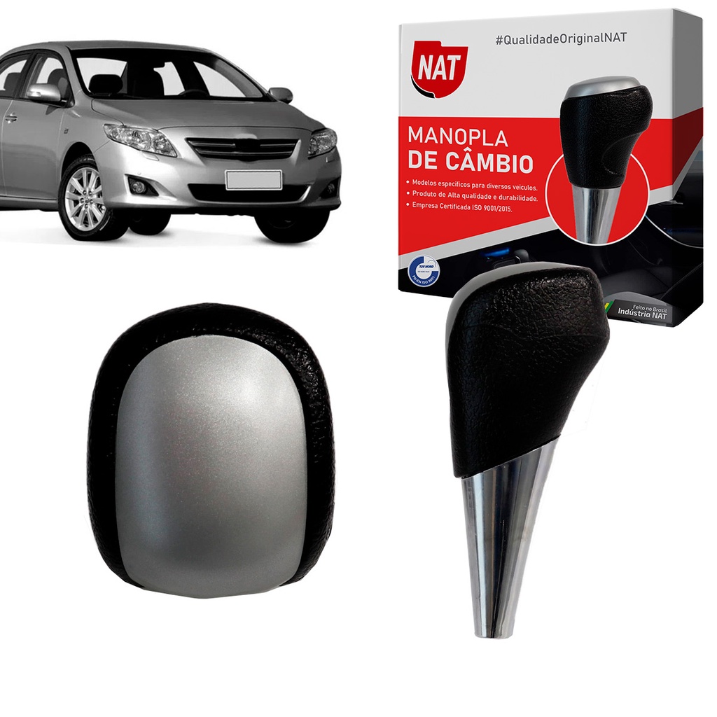 Manopla de Câmbio Automático Corolla Ano 2009 Até 2014 em Oferta na Shopee