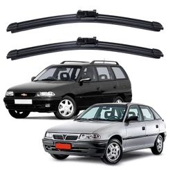 Par Palhetas Limpador Para-brisa GM Para Carro Chevrolet Astra 1994 A 1997 Kit
