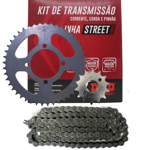 Kit Relação Ybr 125/ Factor 125 2003/2016 Sem Retentor Did em Oferta na Shopee