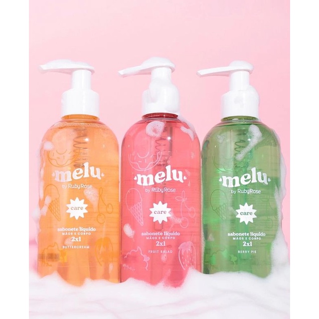 Sabonete Líquido Corporal Melu - RR4002 - Vários Aromas em Oferta na Shopee