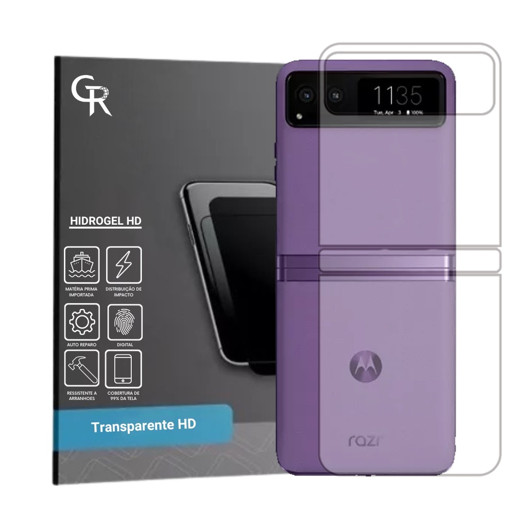 Película Hidrogel HD Verso Para Motorola Razr 40 5G