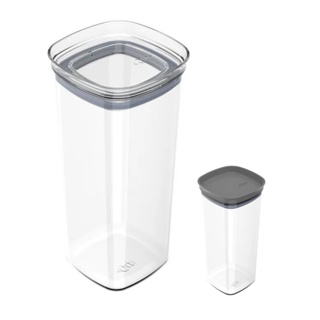 Pote Hermético Para Mantimentos Condimentos 1,5 Litros Plástico Organizador Block Ou em Oferta na Shopee