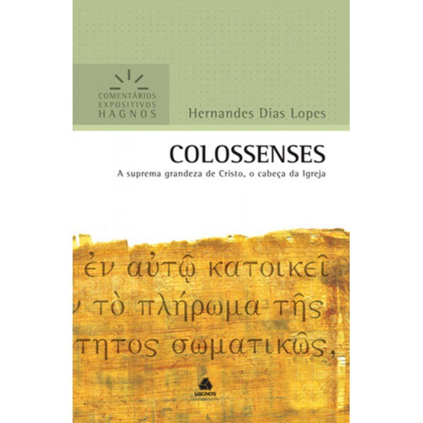 Colossences | Comentários Expositivo | Hernandes Dias Lopes em Oferta na Shopee