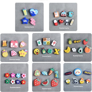 Novas PVC Desenhos Animados Jibbitz Set/Acessórios Para Sandália Plataforma