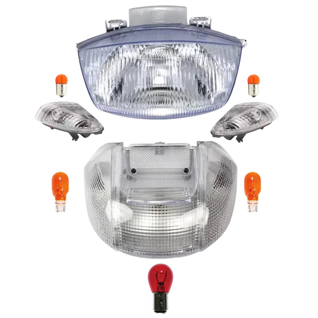 Farol, Lanterna, Pisca Cristal, Lâmpada Biz 100 98..05 em Oferta na Shopee
