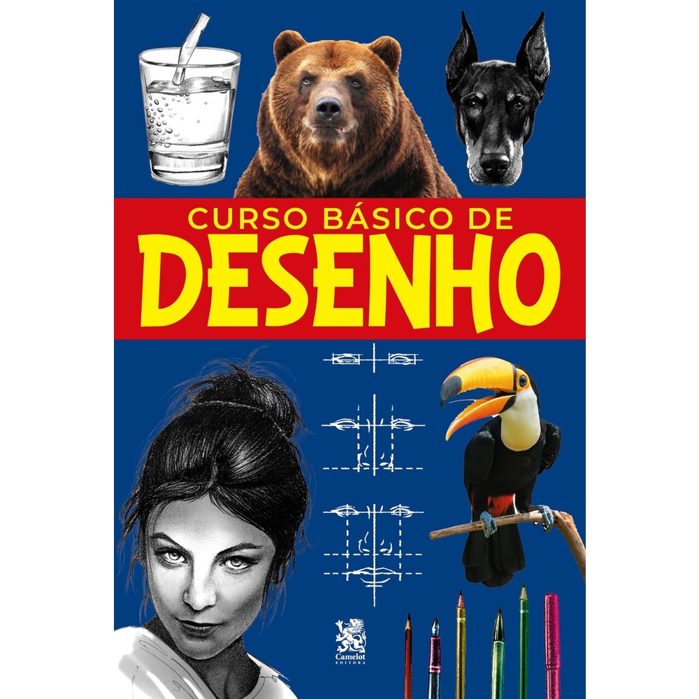 Curso Básico de Desenho - Camelot Editora em Oferta na Shopee