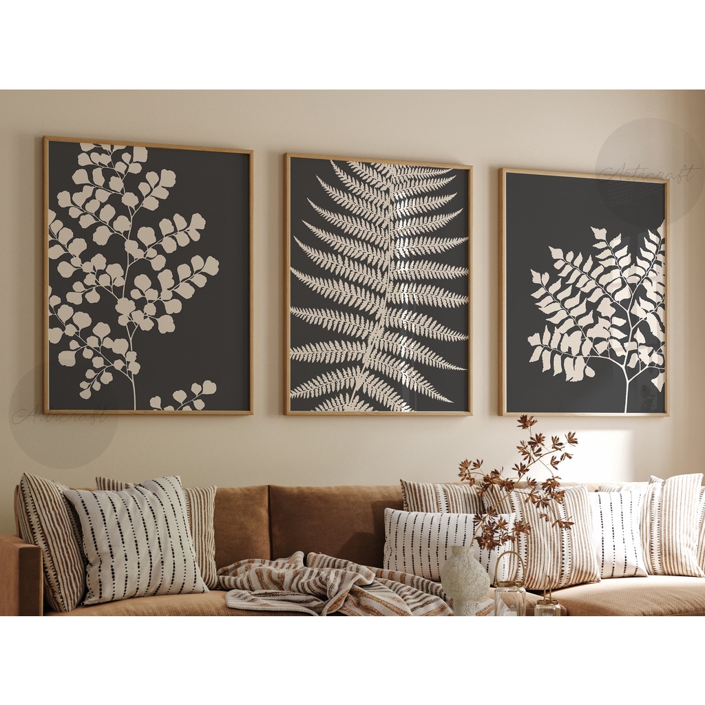 Quadro Decorativo Flores Botânico minimalista , decoração casa Quadro Decorativo Loja