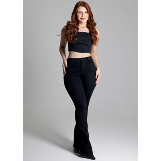 Calça Sarja Sawary Boot Cut - 275005