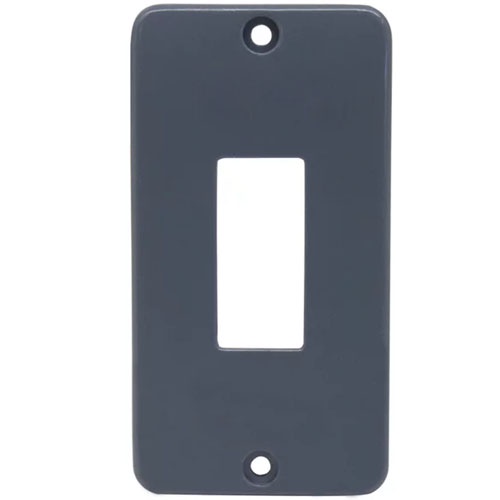 Tampa Pvc Para Condutor Reto Para 1 Interruptor Wetzel