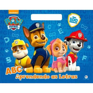 Livro Patrulha Canina Aprendendo As Letras -Ciranda Cultural em Oferta na Shopee