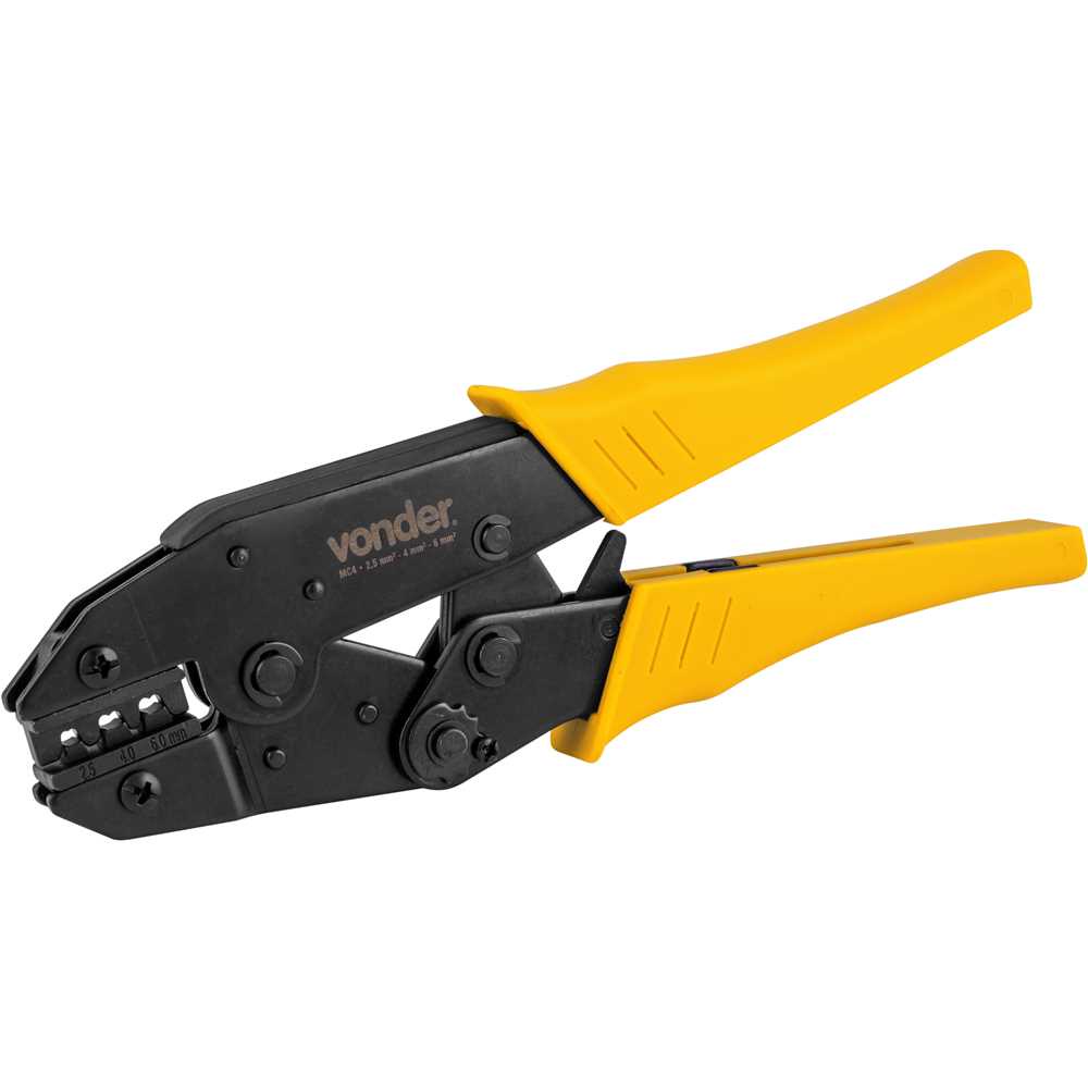 Alicate Crimpador Para Terminal Solar MC4 Vonder