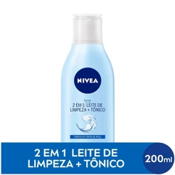 Leite de Limpeza Tônico Facial 2 em 1 Nivea 200ml