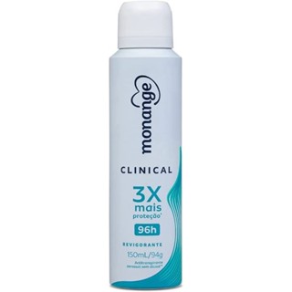 Desodorante Clinical Revigorante Aerossol Antitranspirante Monange Feminino 150ml