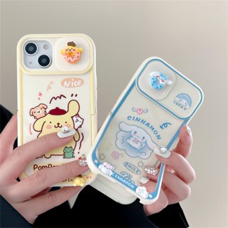 Para IPhone 12 13 11 14 Pro Max Mais Cartoon Cinnamoroll Purin Moda Simples À Prova De Choque D