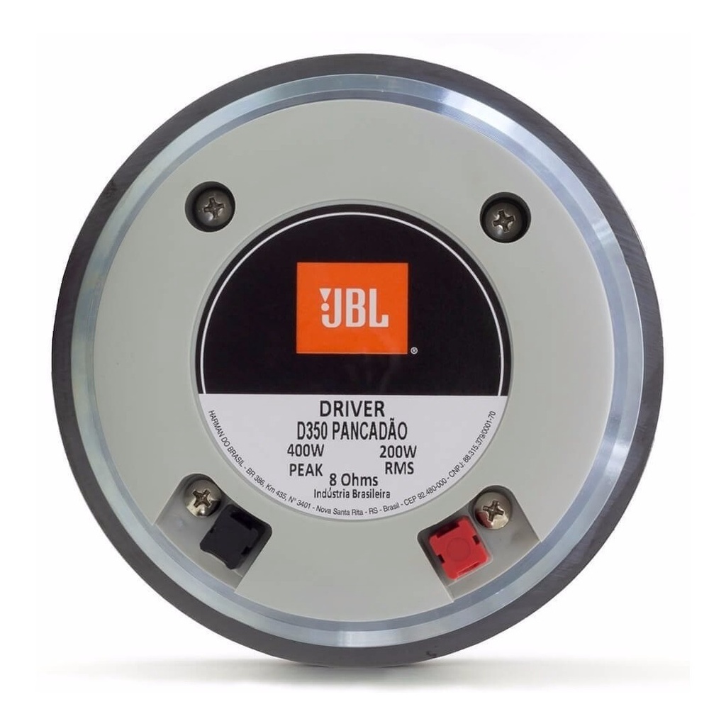 Driver JBL Selenium D350 Pancadão 200 Watts RMS 8 Ohms drive corneta trio 2 polegadas profissional - Spare Parts and Accessories for Vehicles