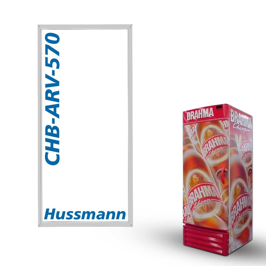 GAXETA 138X64,5 (REBITE) HUSSMANN CERVEJEIRA CHB-ARV-570 020107G320