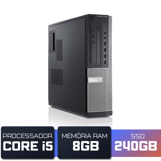 Computador Dell Optiplex 7010 intel Core i5 8GB SSD 240GB