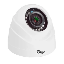 Câmera Dome Plástica 1080P Full HD Orion IR 20M Sensor Digital1/3 3.6MM 12 Leds SMD Giga GS0470A