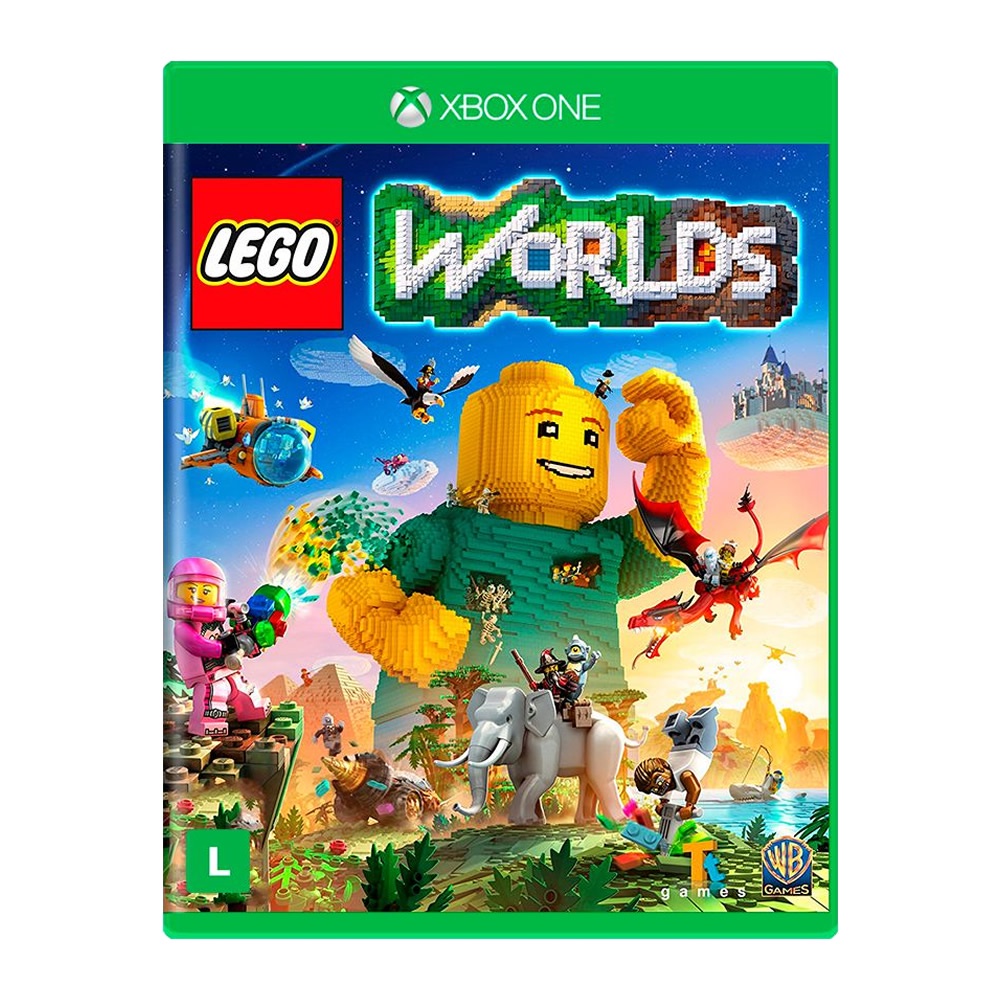 Jogo Lego Worlds - Xbox One em Midia Fisica Lacrado