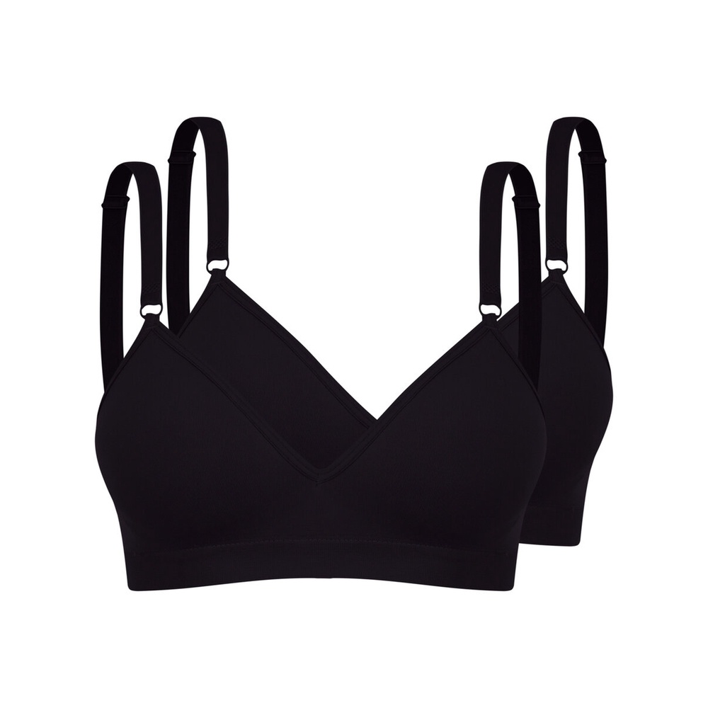 Kit com 2 Sutiãs sem Aro com Bojo Trifil 4935 Taça B em Oferta na Shopee