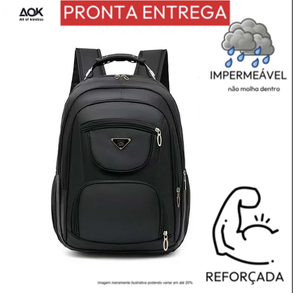 Mochila Masculina Impermeavel Resistente Da Água Com Resistência De Cabo De Aço Para Notebook Escolar Elegantes Excecultivo Social Envio Modelo Aleatório0028