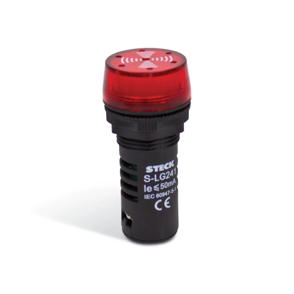 Sinaleiro Cigarra 220v Ca/cc vm - Steck