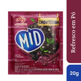 Refresco Em Pó MID® Sabor Jabuticaba 20g