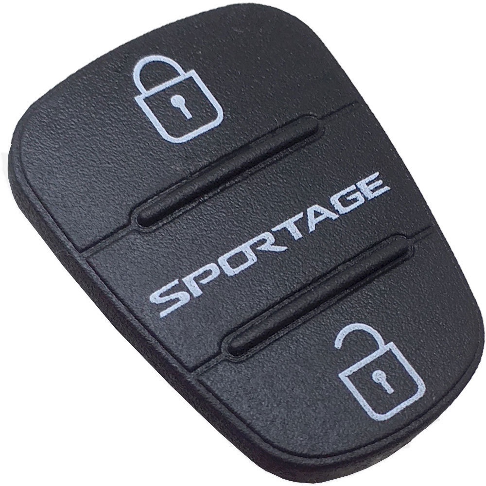 Teclas Capa Frontal Controle 3 Botões Borracha Sportage