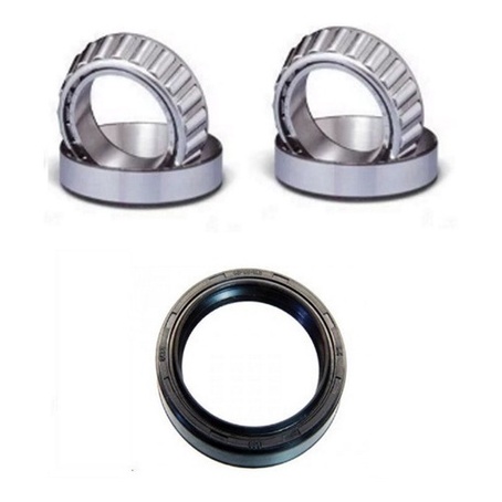 Par Rolamento + Retentor Roda Dianteira Fusca 5 Furos