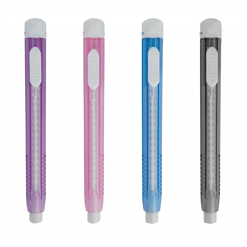 Caneta Borracha Push - TRIS em Oferta na Shopee