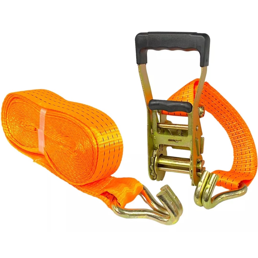 Cinta Com Catraca Amarrar Carga Fita 50mm 4 Toneladas 10 Metros Prender Carga Veículos em Oferta na Shopee