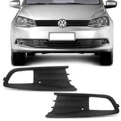Moldura Grade Farol Milha Gol G6 2012 2013 2014 2015 C/ Furo